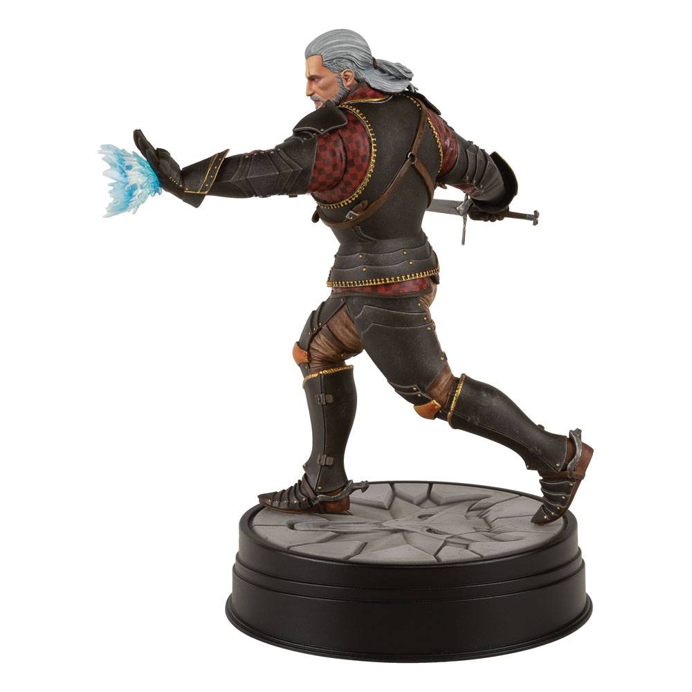 The Witcher Witcher 3 Wild Hunt PVC Statue Geralt Toussaint Tourney Armor