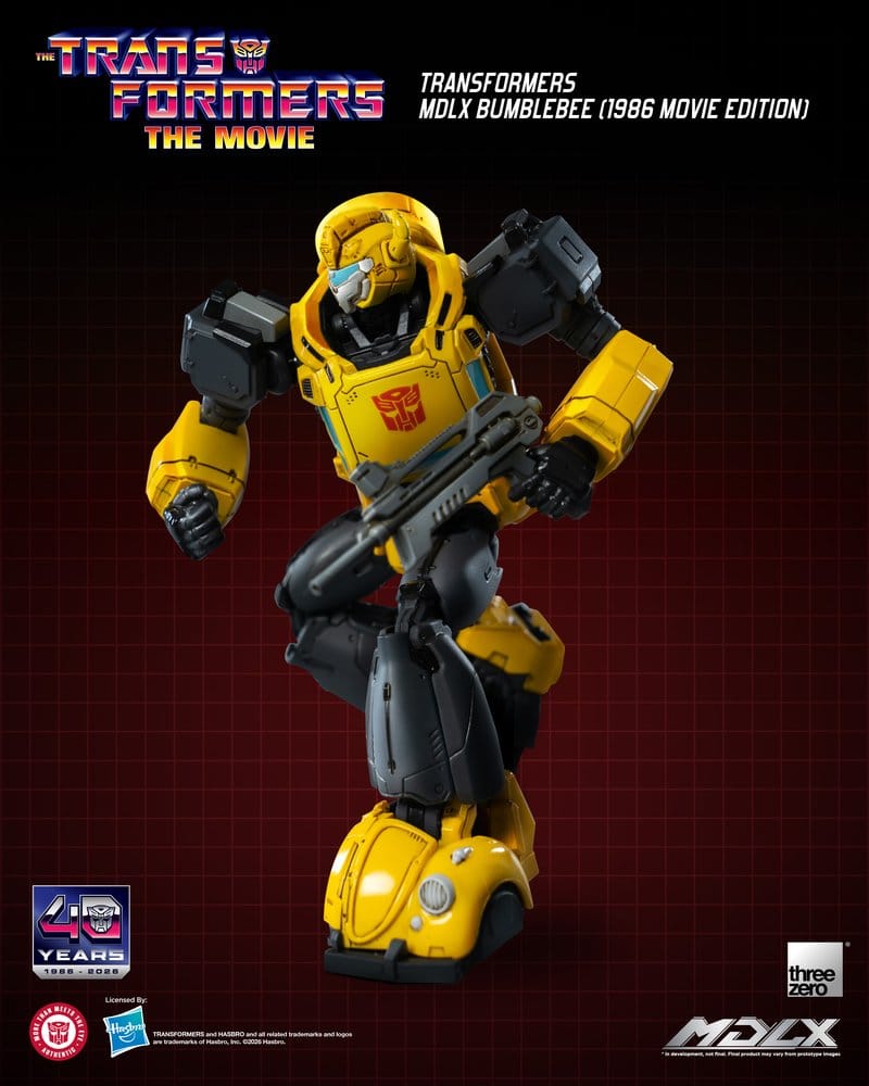 Transformers MDLX Action Figure Bumblebee (1986 Movie Edition) från ThreeZero