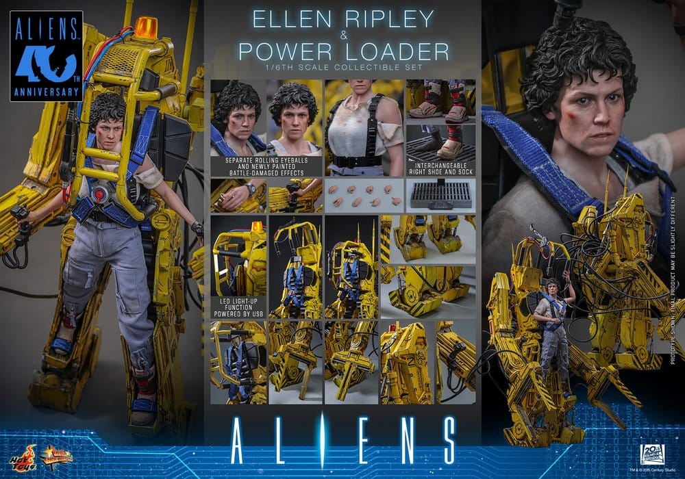 Alien Movie Masterpiece Figure Set 1/6 Ellen Ripley and Power Loader - Bild 5