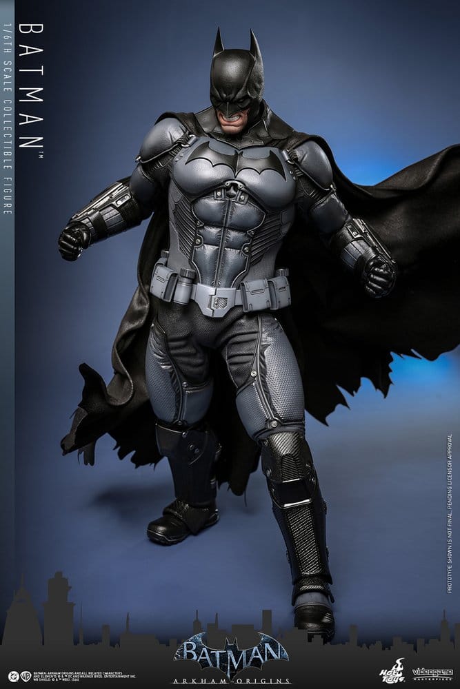 Action figures: 30 cm Batman Arkham Origins Videogame Masterpiece Action Figure 1/6 Batman från Hot Toys