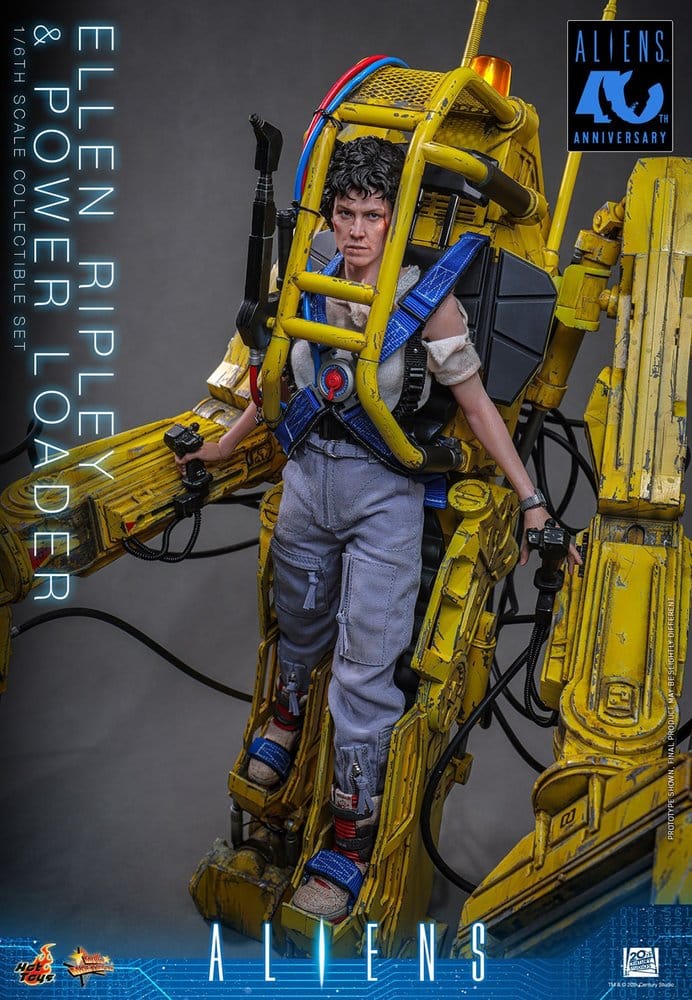 Action figures Alien Movie Masterpiece Figure Set 1/6 Ellen Ripley and Power Loader från Hot Toys