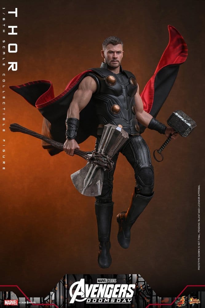 Action figures Avengers: Doomsday Movie Masterpiece Action Figure 1/6 Thor från Hot Toys