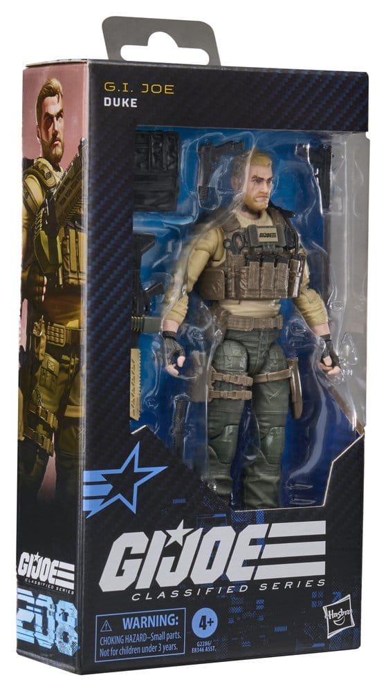 Action figures G.I. Joe Classified Series Action Figure #208 Duke från Hasbro