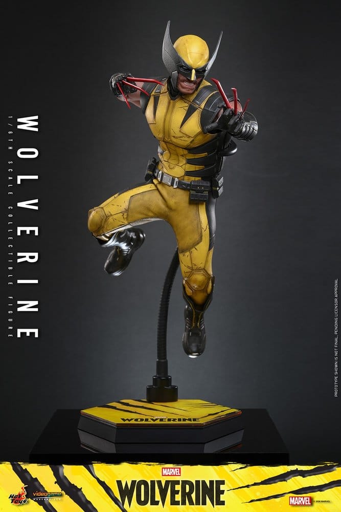 Action figures Marvel Video Game Masterpiece Action Figure 1/6 Wolverine från Hot Toys