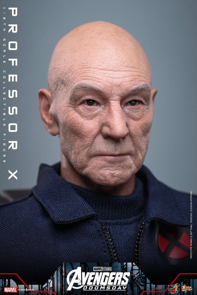 Action figures Marvel X-Men Action Figure 1/6 Professor X från Hot Toys