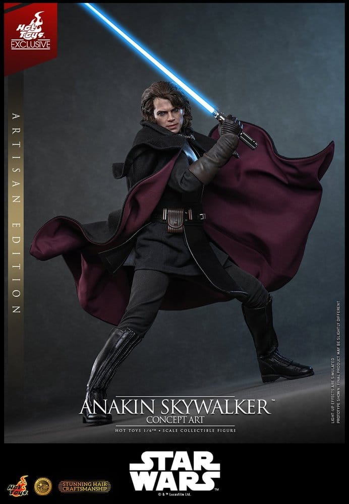 Action figures Star Wars Episode III: Revenge Of The Sith Movie Masterpiece Action Figure 1/6 Anakin Skywalker (Concept Art Version) (Artisan Edition) Hot Toys Exclusive från Hot Toys