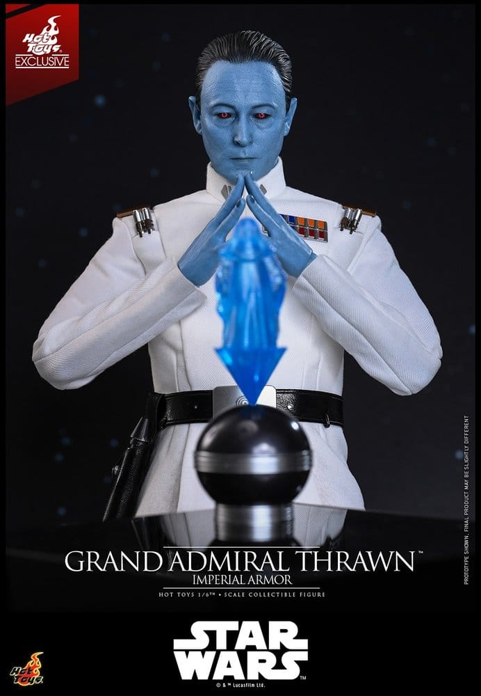 Action figures Star Wars: Rebels Television Masterpiece Action Figure 1/6 Grand Admiral Thrawn (Imperial Armor) Hot Toys Exclusive från Hot Toys
