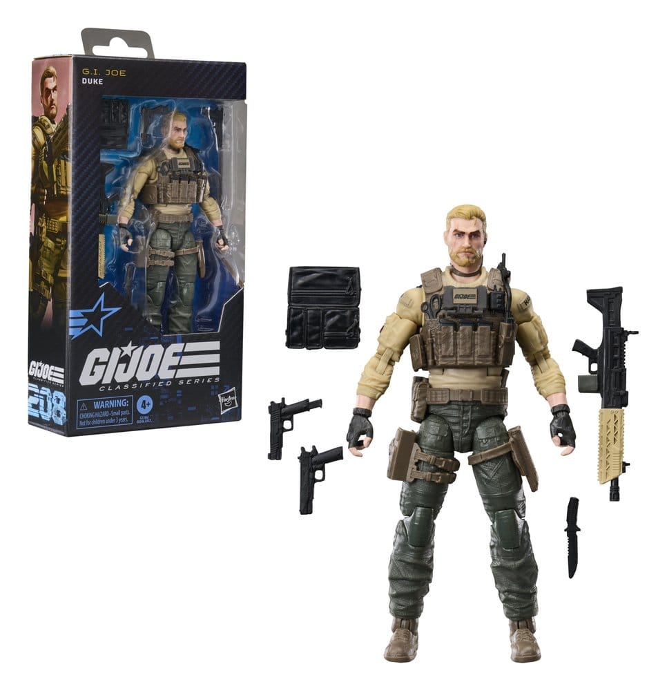 GI Joe G.I. Joe Classified Series Action Figure #208 Duke