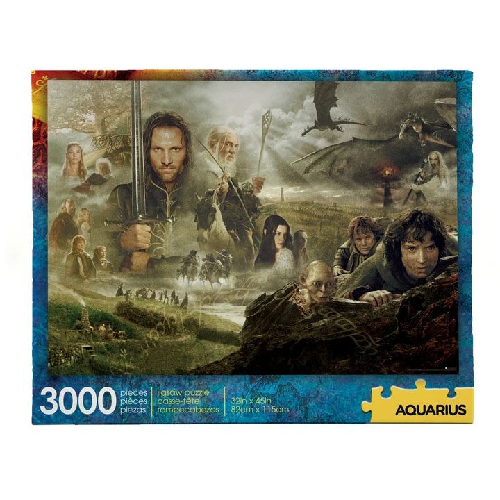 Lord of the Rings Jigsaw Puzzle Saga (3000 pieces) frÃ¥n Aquarius