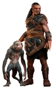 Predator: Badlands Movie Masterpiece Action Figures 2-Pack 1/6 Dek (Bone Bison Armor) and Bud från Hot Toys