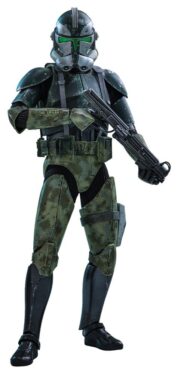 Star Wars Movie Masterpiece Action Figure 1/6 Clone Commander Gree frÃ¥n Hot Toys
