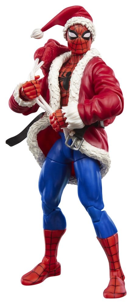 The Amazing Spider-Man Marvel Legends Action Figure Spider-Man (Marvel Holiday Special) frÃ¥n Hasbro