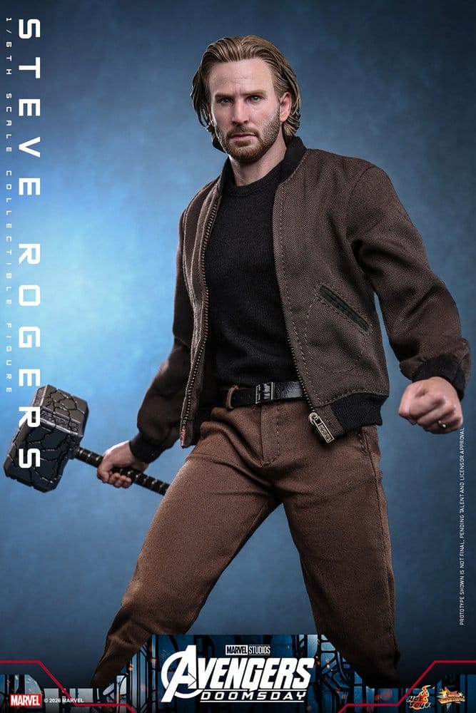Action figures Marvel Avengers: Doomsday Movie Masterpiece Action Figure 1/6 Steve Rogers från Hot Toys