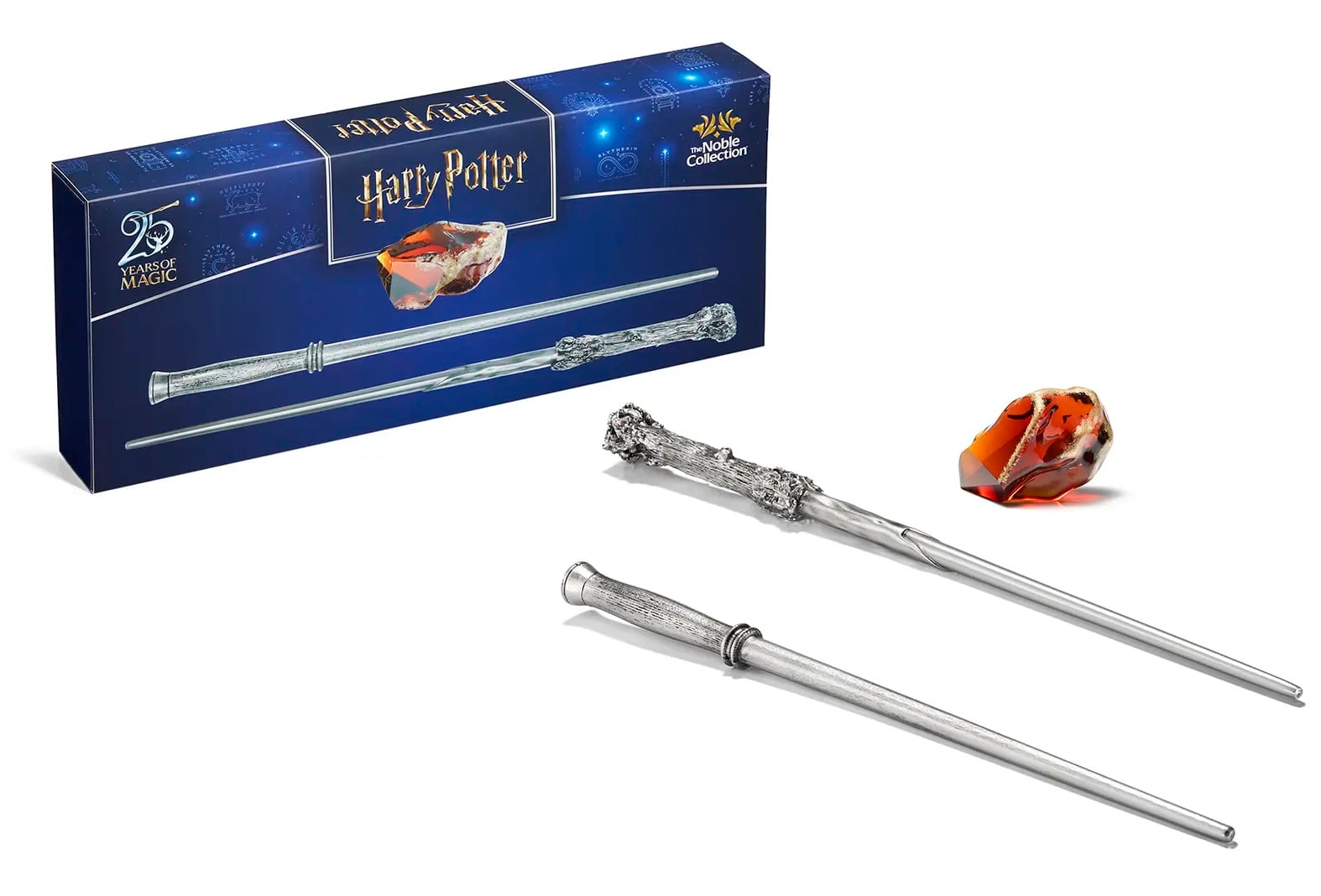 HARRY POTTER – Anniversary Gift Box – Philosopher’s Stone & 2 Wands