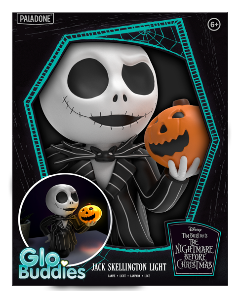 Nightmare Before Christmas - Jack - GloBuddie Light